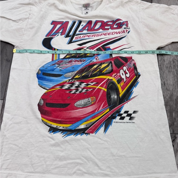 Vintage 1999 Talladega Speedway Fruit Of Loom Men's T-Shirt Large VTG - Picture 6 of 8
